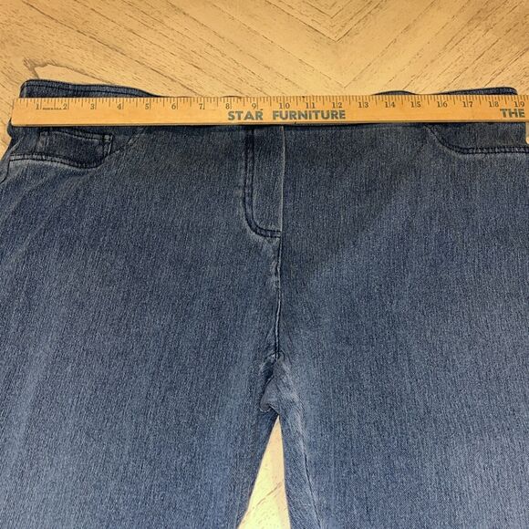 Cathy Daniels Capri Pants Size XL Casual Stretch Pull-On Cropped Pants Comfy - Picture 5 of 7